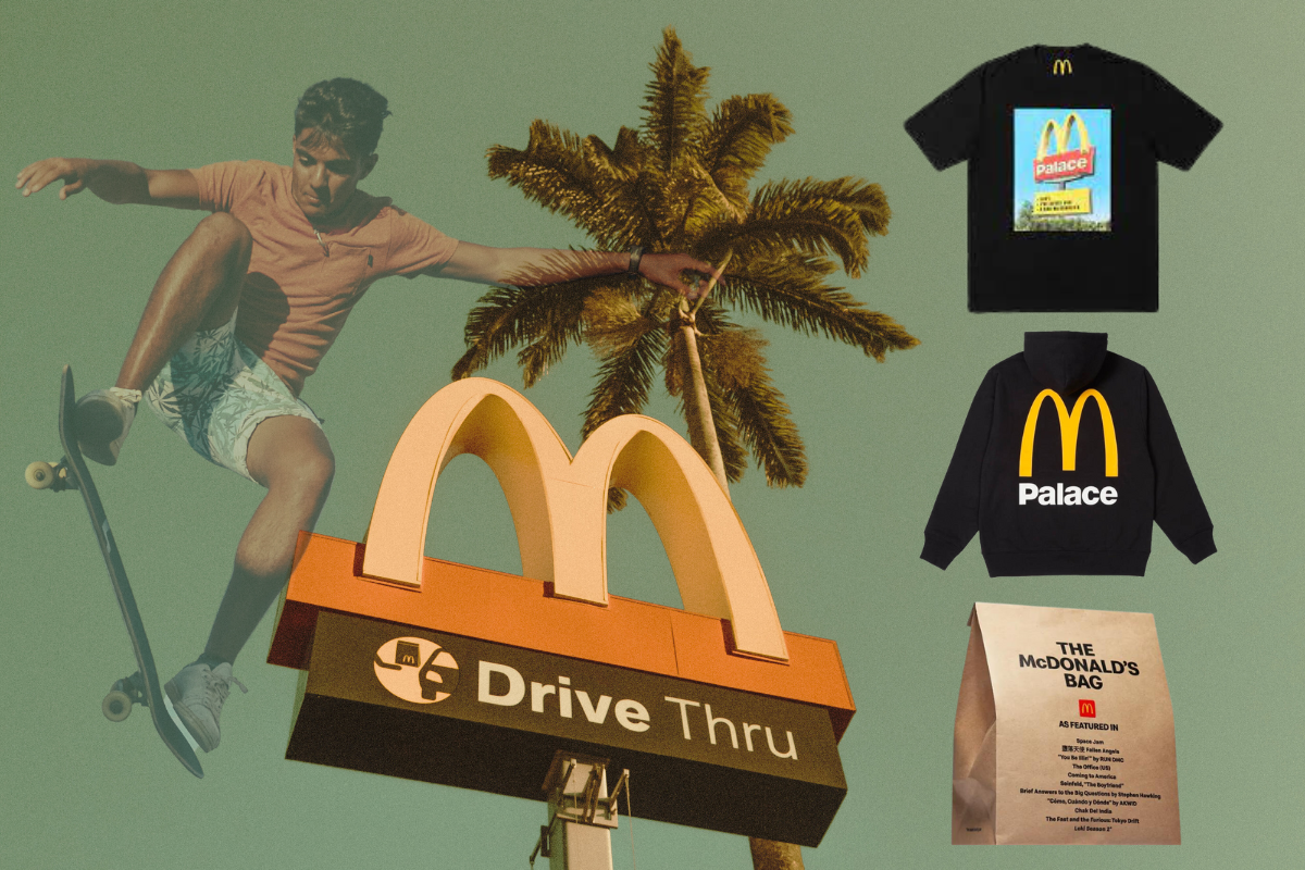 McDonald's X Palace collaboration set for their first drop today
